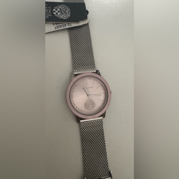 Vince Camuto Silver Mesh Ladies Watch - Picture 9 of 10